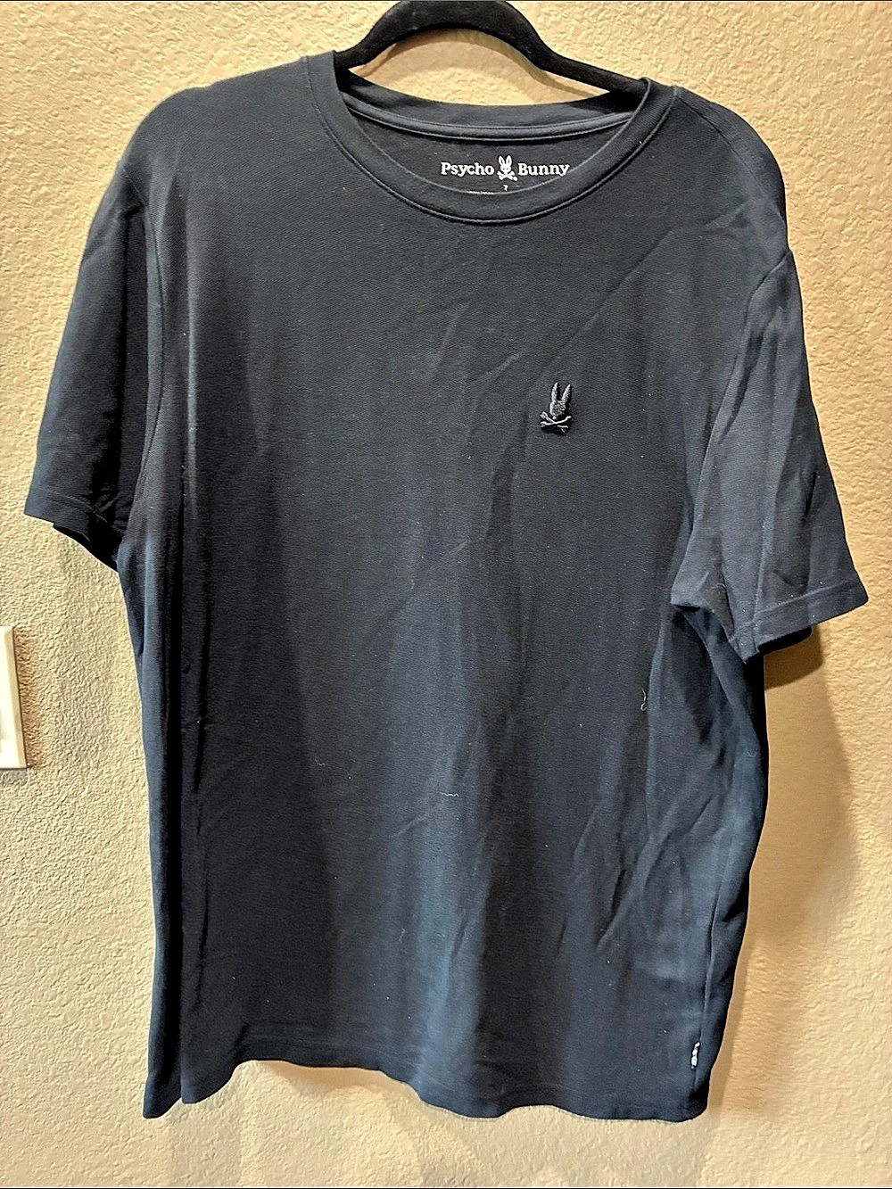 Psycho Bunny Men's Cotton T-Shirt in Black Like New